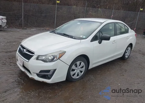 2016 Subaru Impreza 2.0I z USA, uszkodzony, nr VIN JF1GJAA60GH009495
